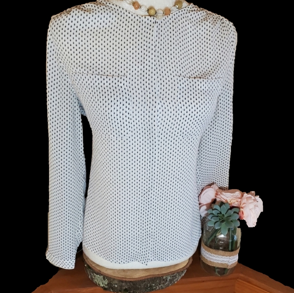 Anne Taylor Loft Button Down Blouse Size SP